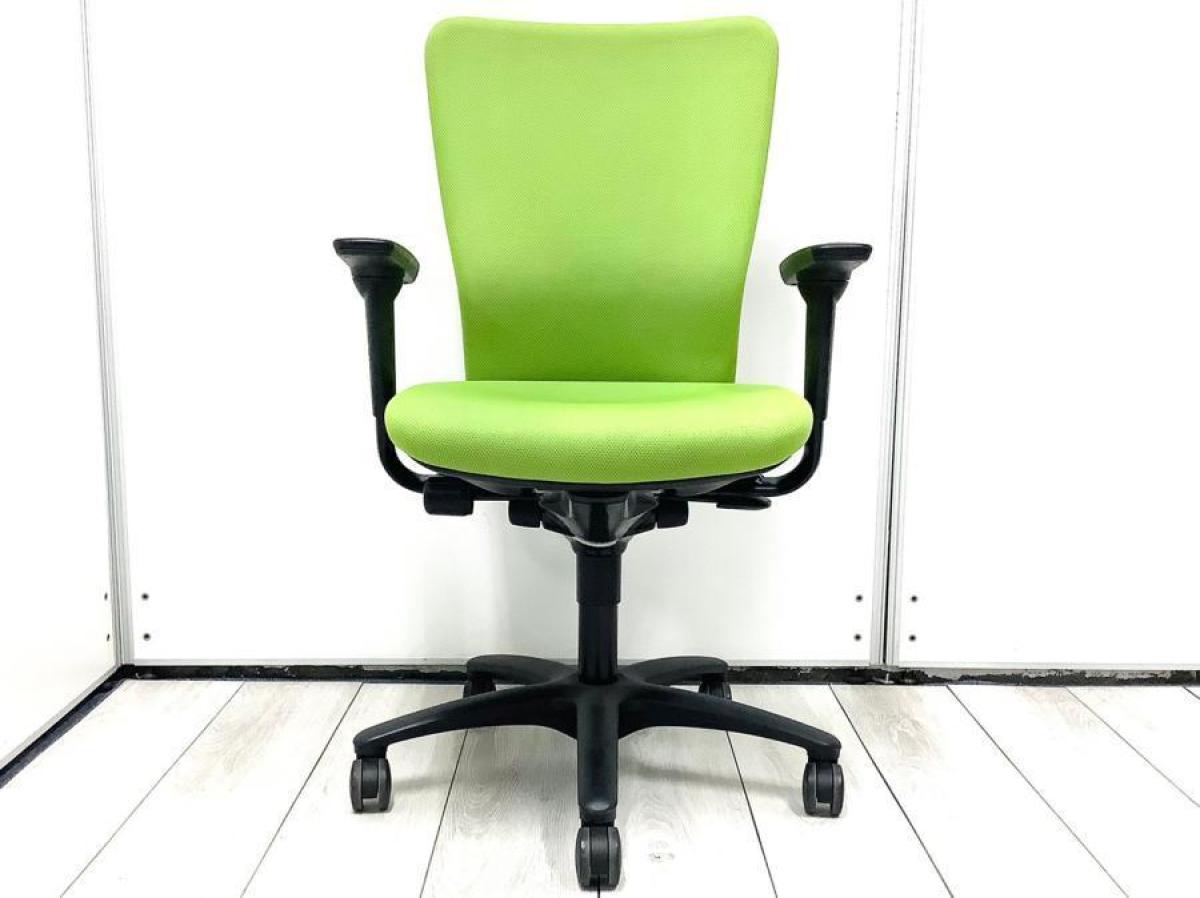 中古】カロッツァチェア CK96ZR FS15 オカムラ/okamura 肘付ハイバック
