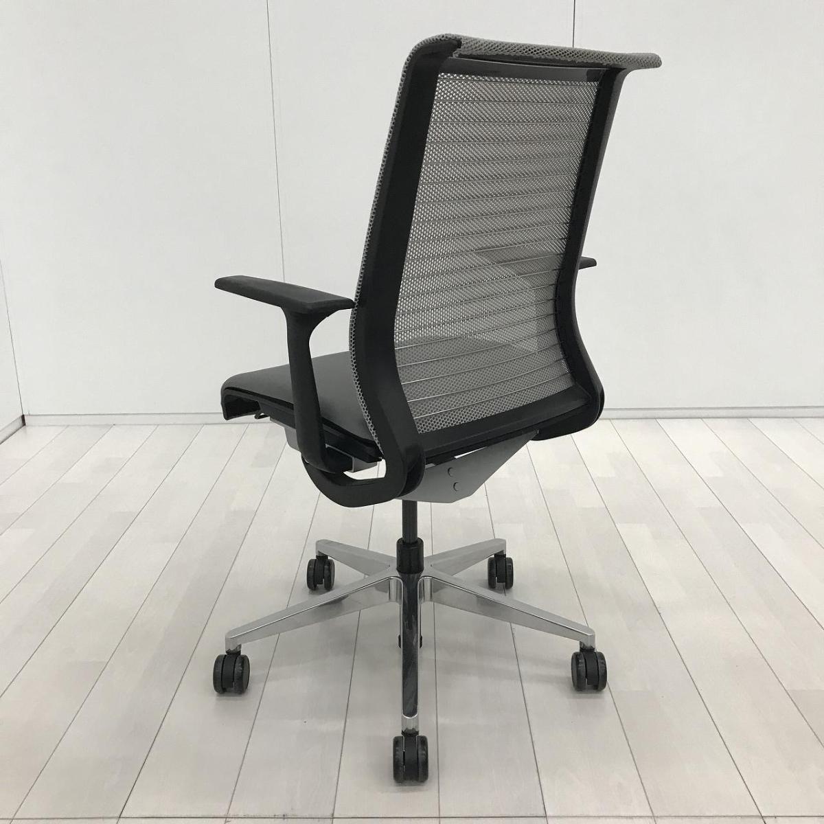 中古】シンクチェア（旧モデル） Steelcase/スチールケース 肘付 