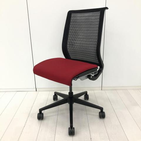 【中古】シンクチェア（旧モデル）  Steelcase（スチールケース） 肘無ハイバックチェア