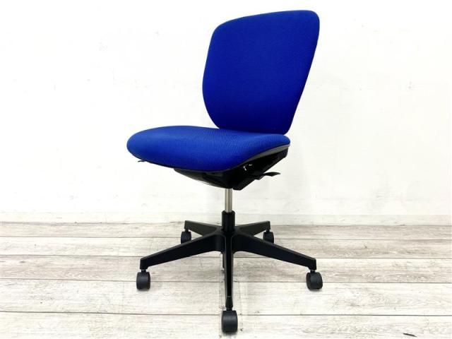 【中古】プラオチェア KE-240GH-T1N7 イトーキ（ITOKI） 肘無ローバックチェア