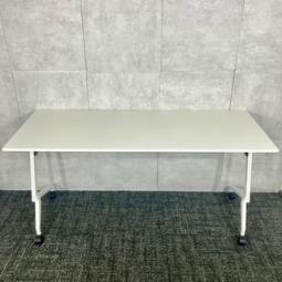★在庫入替セール品★【中古】イトーキ スタックテーブル THNP156LX1WL ホワイト W1500 D600 H720 入荷しました！会議・研修に最適な折りたたみテーブル｜中古オフィス家具をお探しならオフィスバスターズ福岡博多店へお気軽にお問い合わせください！