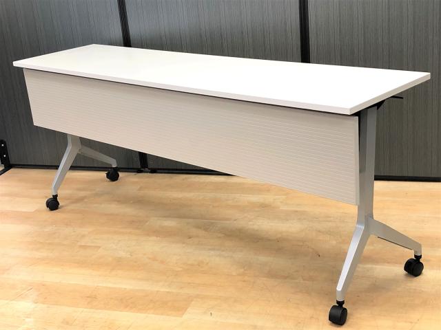 【中古】パラグラフテーブル  ウチダ（UCHIDA) スタックテーブル(長机/折りたたみ/会議用)