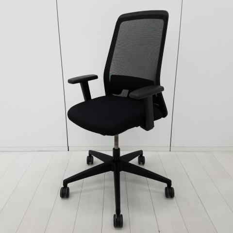 取付無料！カッシーナ デパドゥバ シルバー おしゃれブラックオフィスチェア✨ Cassina（カッシーナ） オフィスチェア(椅子) 一覧 - 中古オフィス家具