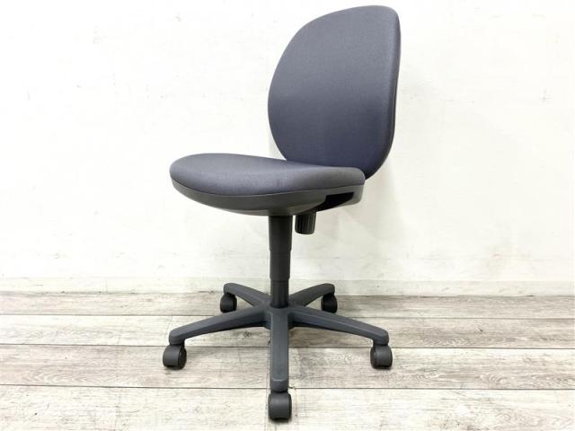 【中古】メディックス HCRS-G610KM2N コクヨ（KOKUYO） 肘無ローバックチェア