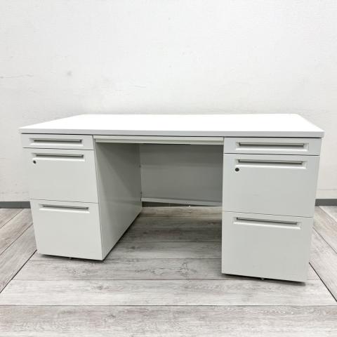 【中古】アドバンス  オカムラ（okamura） 両袖机