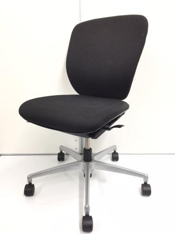 【中古】プラオチェア  イトーキ（ITOKI） 肘無ローバックチェア