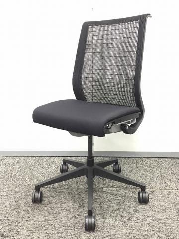 【中古】シンクチェア（旧モデル）  Steelcase（スチールケース） 肘無ハイバックチェア