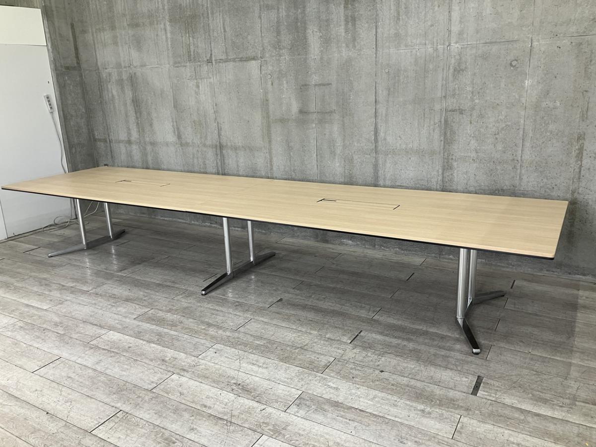 中古】ラティオⅡ 4L2B7Q MR77 オカムラ/okamura ミーティングテーブル