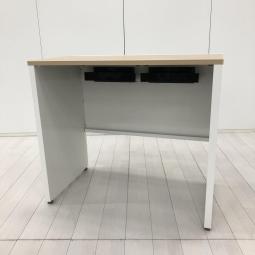 【会議でも、軽作業でも、空間の主役になるハイテーブル！】 ■オカムラ（okamura）製　アドバンス（ADVANCE）シリーズ　ハイテーブル　角テーブル　　■W1100×D600×H965mm　■木目ナチュラル