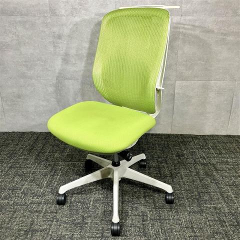 【中古】シルフィーメッシュ  オカムラ（okamura） 肘無ハイバックチェア
