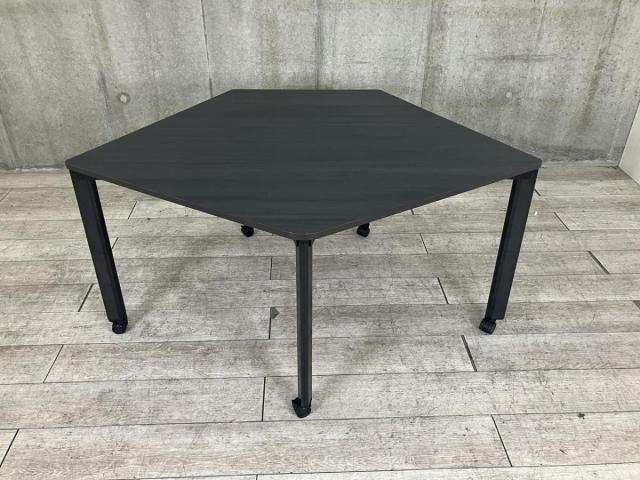 【中古】コモンズ 5-220-1628 ウチダ（UCHIDA) ミーティングテーブル（会議机）