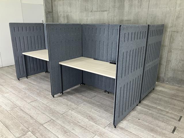 【中古】マッフル MF614S MX61 オカムラ（okamura） 集中ワークブース