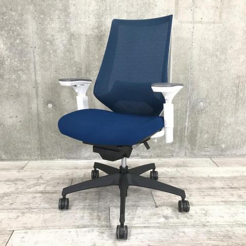【中古】デュオラ クッション CRS-G3000E1 コクヨ（KOKUYO） 肘付ハイバックチェア