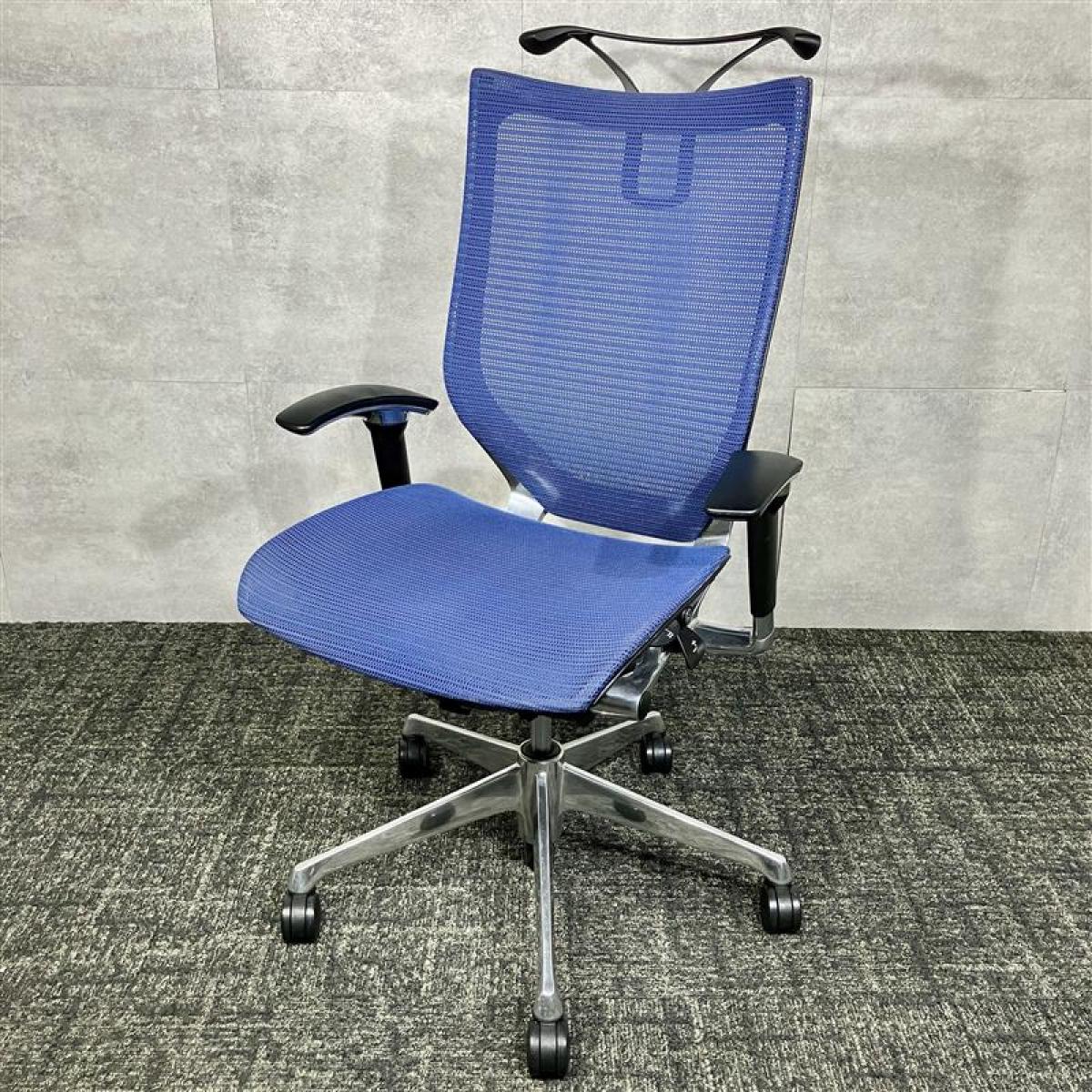中古】 CP86AR FEH4 オカムラ/okamura 肘付ハイバックチェア 602217