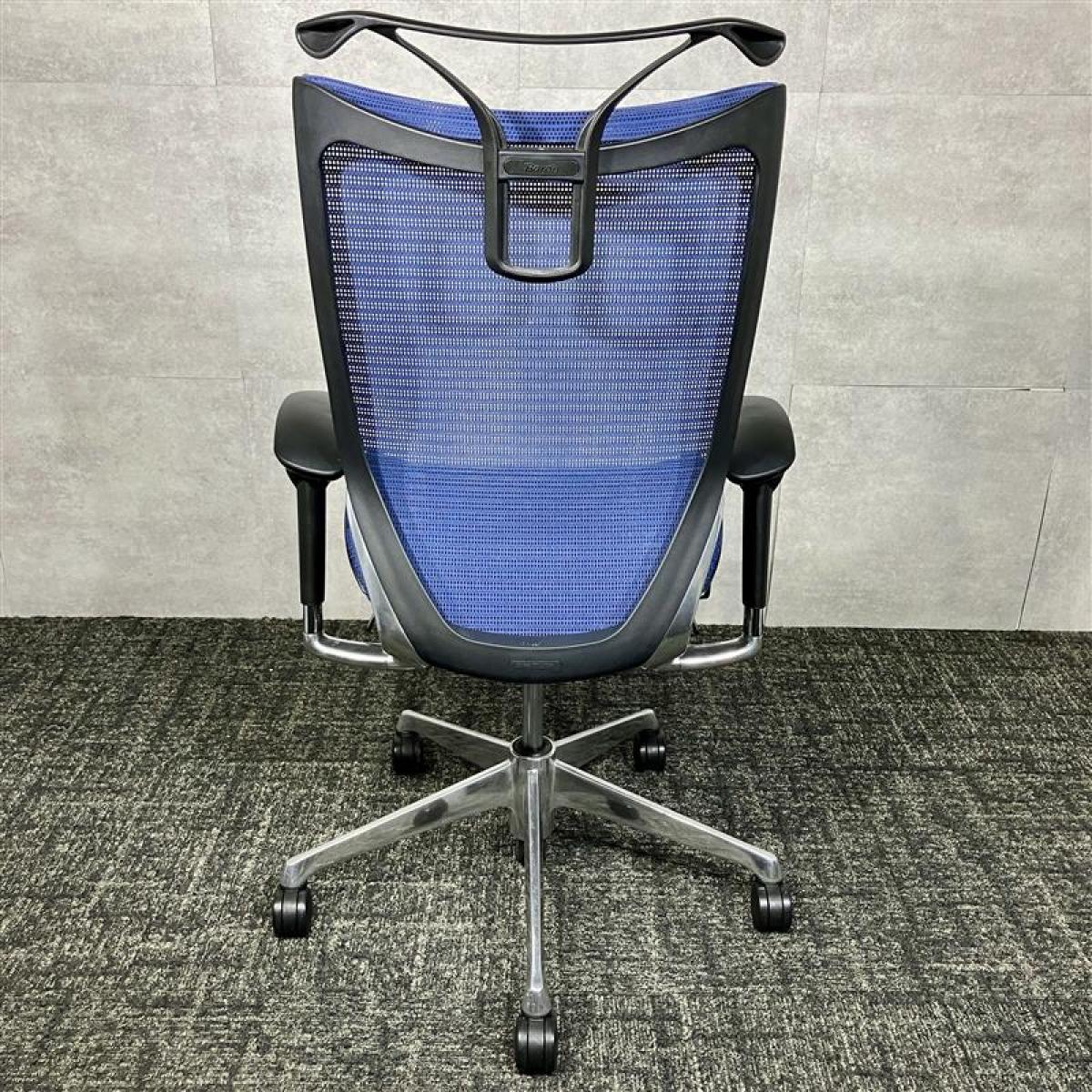 中古】 CP86AR FEH4 オカムラ/okamura 肘付ハイバックチェア 602217