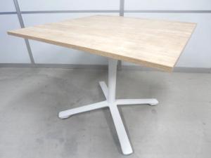 【在庫入替セール品！（本在庫限定価格）】【スタイリッシュなカフェ風の空間を演出！】■イトーキ製　ノットワークシリーズ　ミーティングテーブル　W900×D900×H720mm　■カフェテーブル　スクエア　正方形　角型　四角形【ITOKI　knot Work】【ABW】