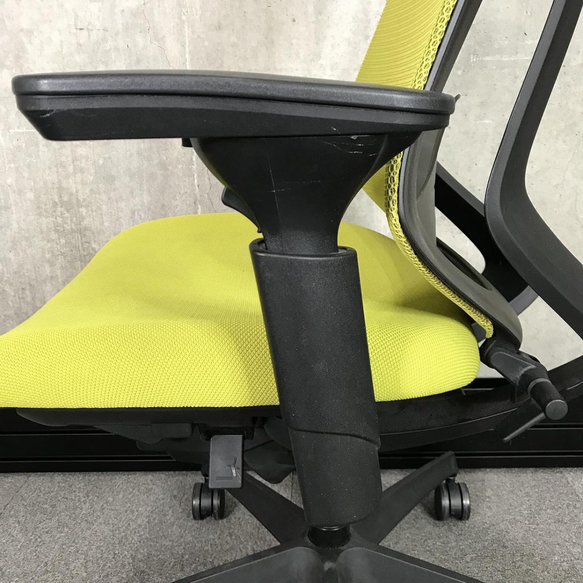 中古】デュオラ メッシュ コクヨ/KOKUYO 肘付ハイバックチェア 602393