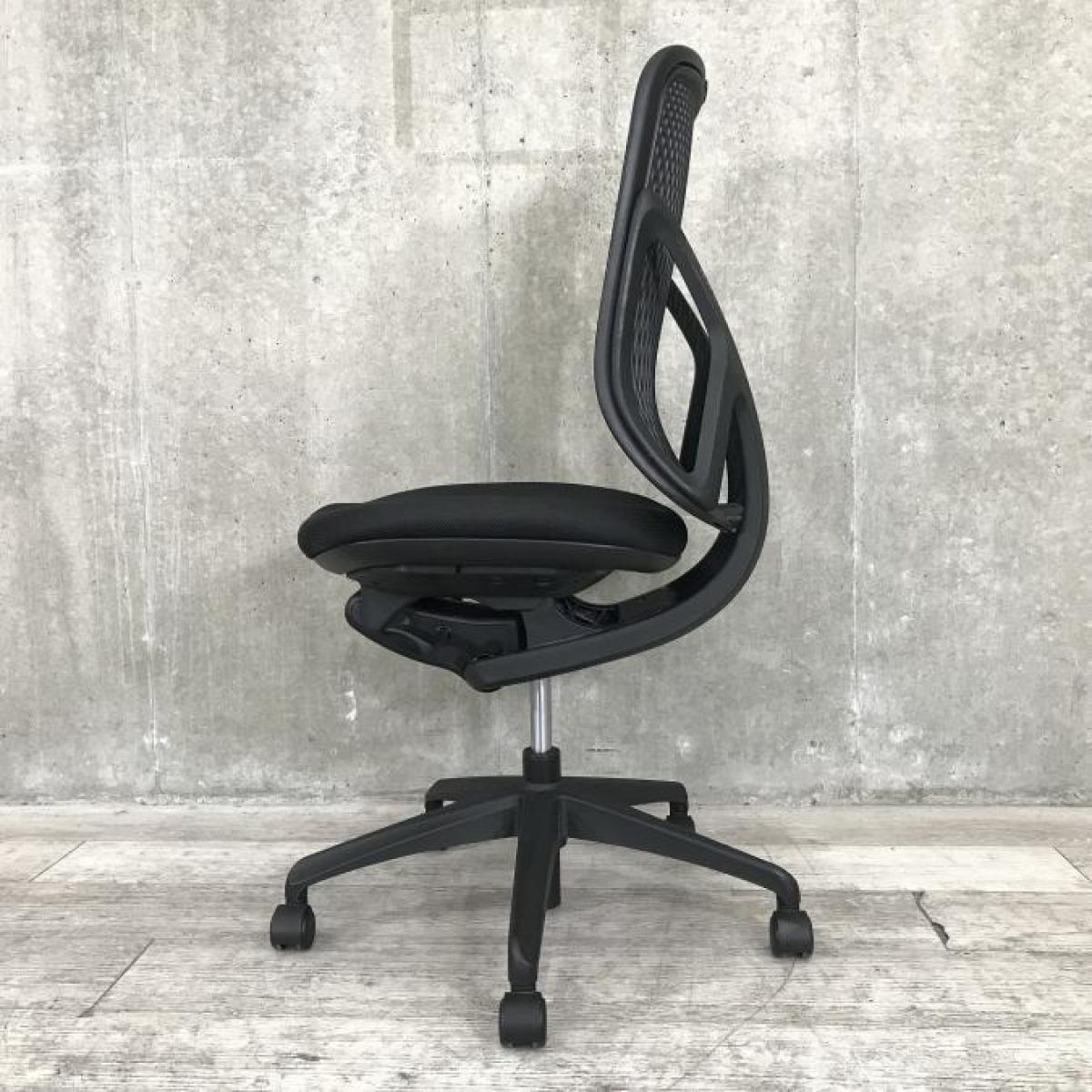中古】yera イナバ/INABA 肘無ハイバックチェア 602425 - 中古オフィス