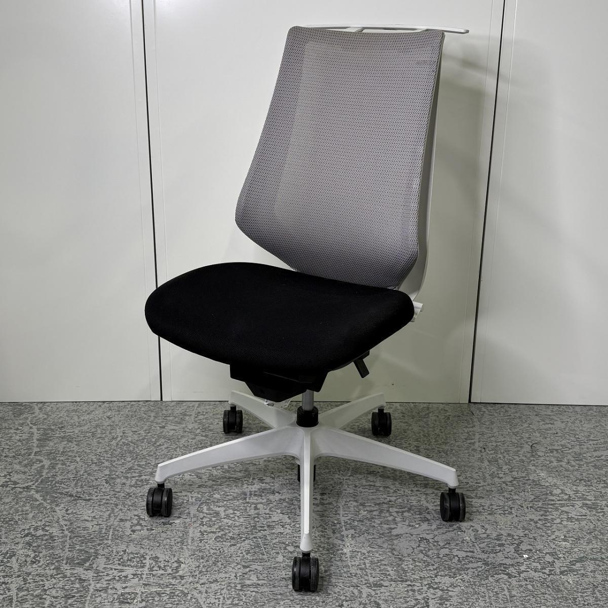 中古】デュオラ メッシュ CRS-G3000E1 コクヨ/KOKUYO 肘無ハイバック