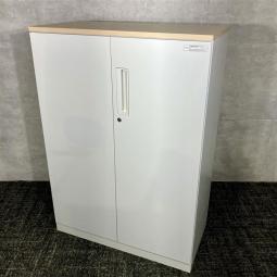 【中古】【狭いスペースにオススメな書庫!】◆コクヨ EDIA 観音開き キャビネット 《オフィスバスターズ福岡博多店は、福岡を拠点として、日本全国へ中古オフィス用品・オフィス家具を提供しております》