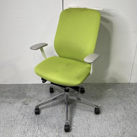 【中古】シルフィーメッシュ  オカムラ（okamura） 肘付ハイバックチェア