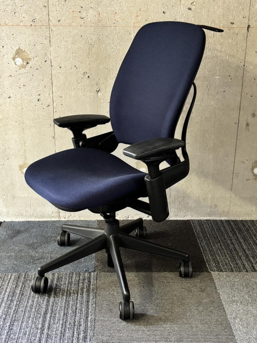 中古】リープV2 Steelcase/スチールケース 肘付ハイバックチェア 