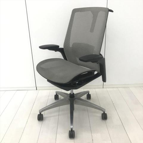 【中古】フィノラ ポリッシュ C786BS F1E3 オカムラ（okamura） 肘付ハイバックチェア