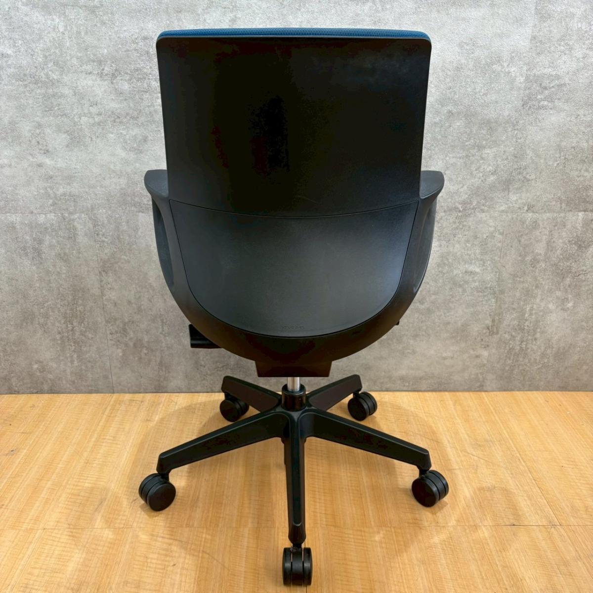 中古】ピコラ チェア CRS-G530E6 コクヨ/KOKUYO 肘付ローバックチェア 