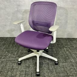 【中古】オカムラ シルフィー 入荷しました！｜パープルはレアです｜中古オフィス家具をお探しならオフィスバスターズ福岡博多店へお気軽にお問い合わせください！