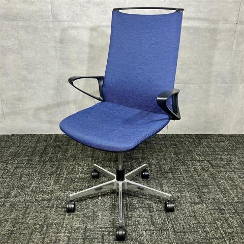 【中古】モード CA27BR FWM4 オカムラ（okamura） 肘付ハイバックチェア