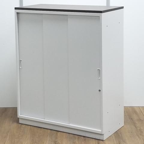 【中古】シンライン  イトーキ（ITOKI） ローキャビネット／引き違い
