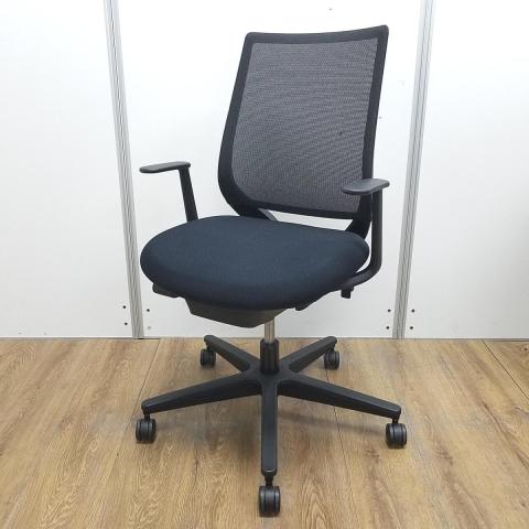 【中古】ミトラシリーズ  コクヨ（KOKUYO） 肘付ローバックチェア