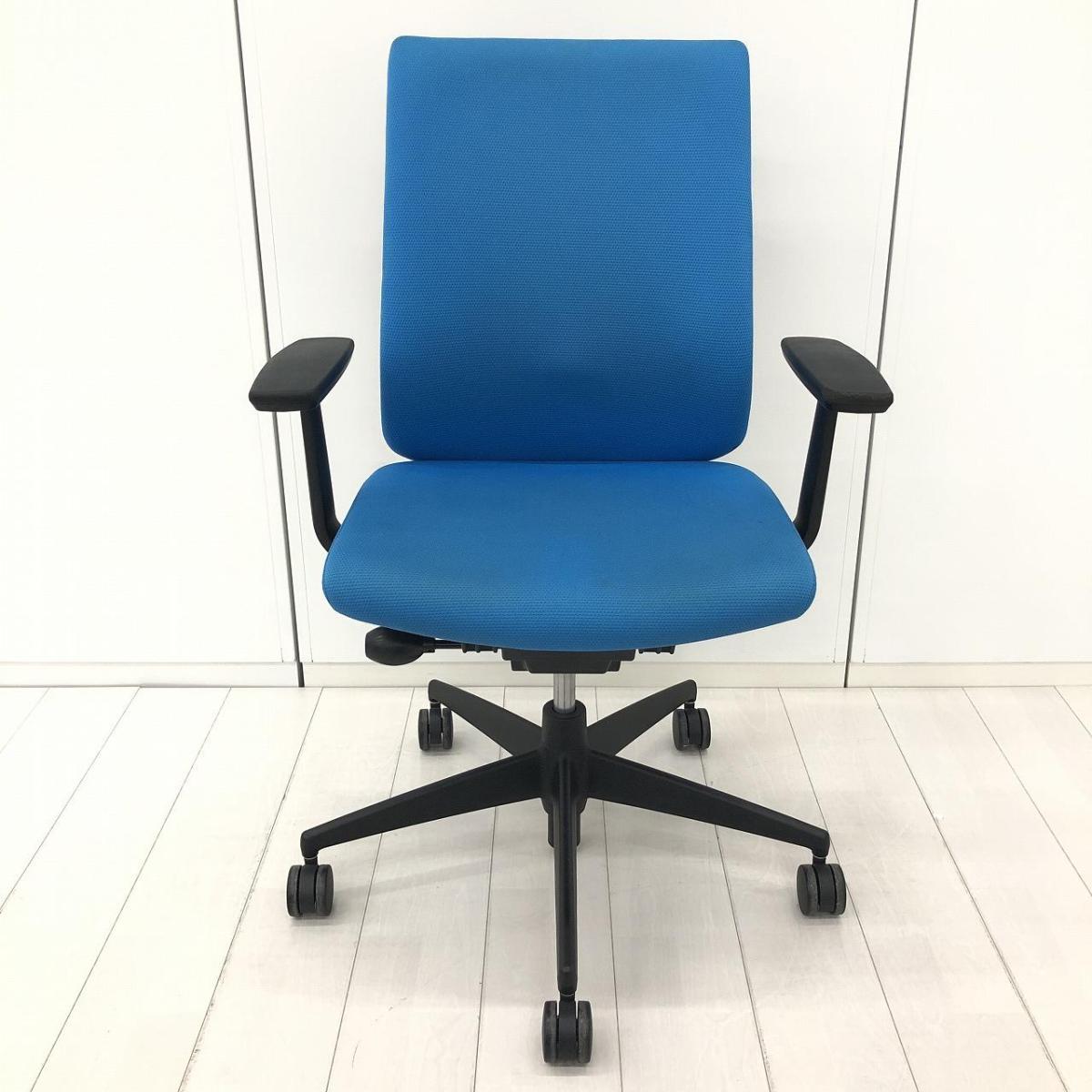 中古】ウィザードチェア CRS-G1802F6 コクヨ/KOKUYO 肘付ハイバック