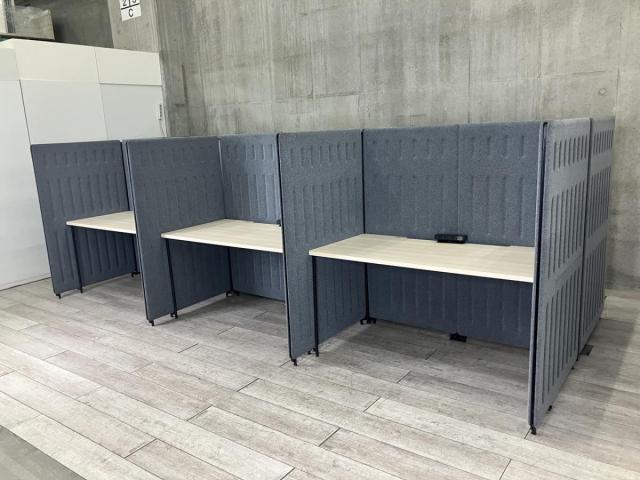集中ワークブースの格安販売 - 中古オフィス家具ならオフィスバスターズ