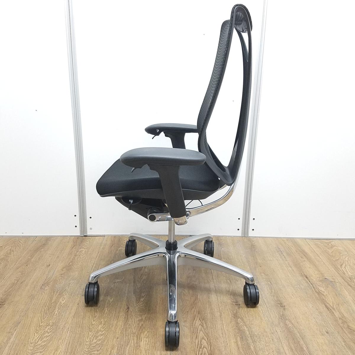 中古】サブリナ オカムラ/okamura 肘付ハイバックチェア 603121 - 中古
