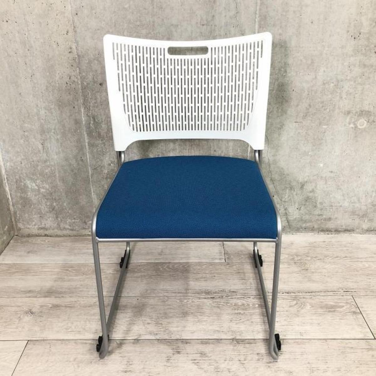 中古】レーテ 81R2AZ FFW5 オカムラ/okamura スタッキングチェア