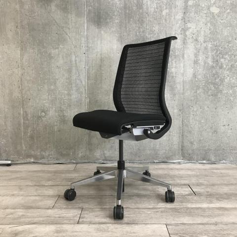 【中古】シンクチェア（旧モデル）  Steelcase（スチールケース） 肘無ハイバックチェア