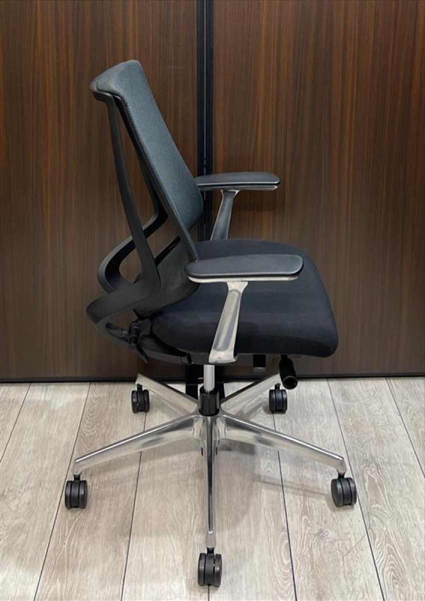中古】デュオラ2 コクヨ/KOKUYO 肘付ハイバックチェア 603293 - 中古