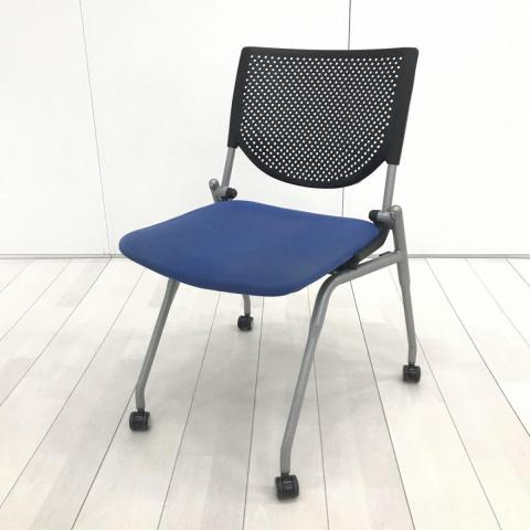 【中古】プロスタック 8140ZZ オカムラ（okamura） ネスティングチェア