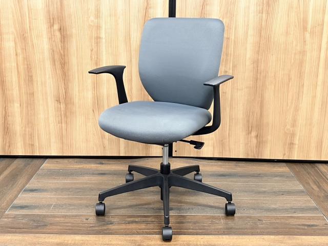 【中古】ソプラチェア 5 コクヨ（KOKUYO） 肘付ローバックチェア