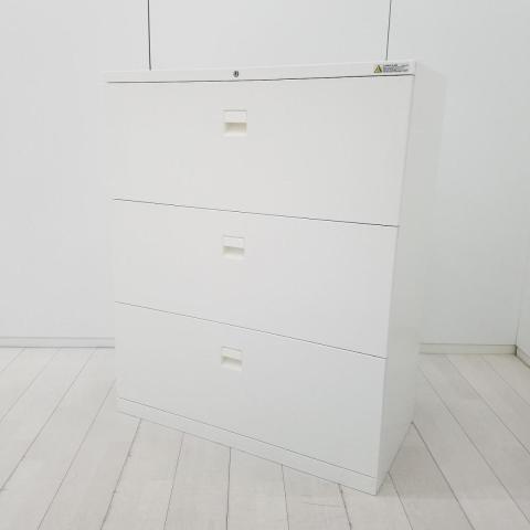 【中古】SAデュオライン  オカムラ（okamura） ローキャビネット／ラテラル