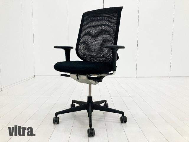 【中古】その他シリーズ  vitra（ヴィトラ） 肘付ミドルバックチェア