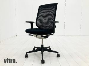 vitra/ヴィトラ　MEDAPRO/メダプロ　キャスターチェア　黒　アルベルト・メダ　メッシュバック