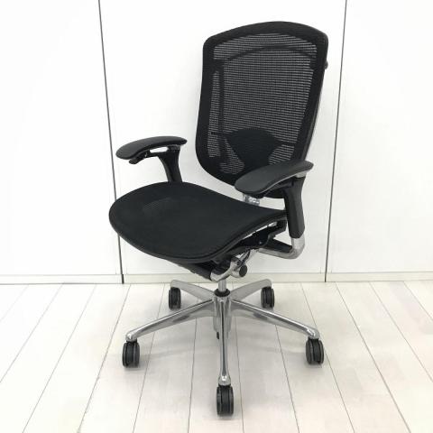 【中古】コンテッサチェア CM31AB FBH1 オカムラ（okamura） 肘付ハイバックチェア