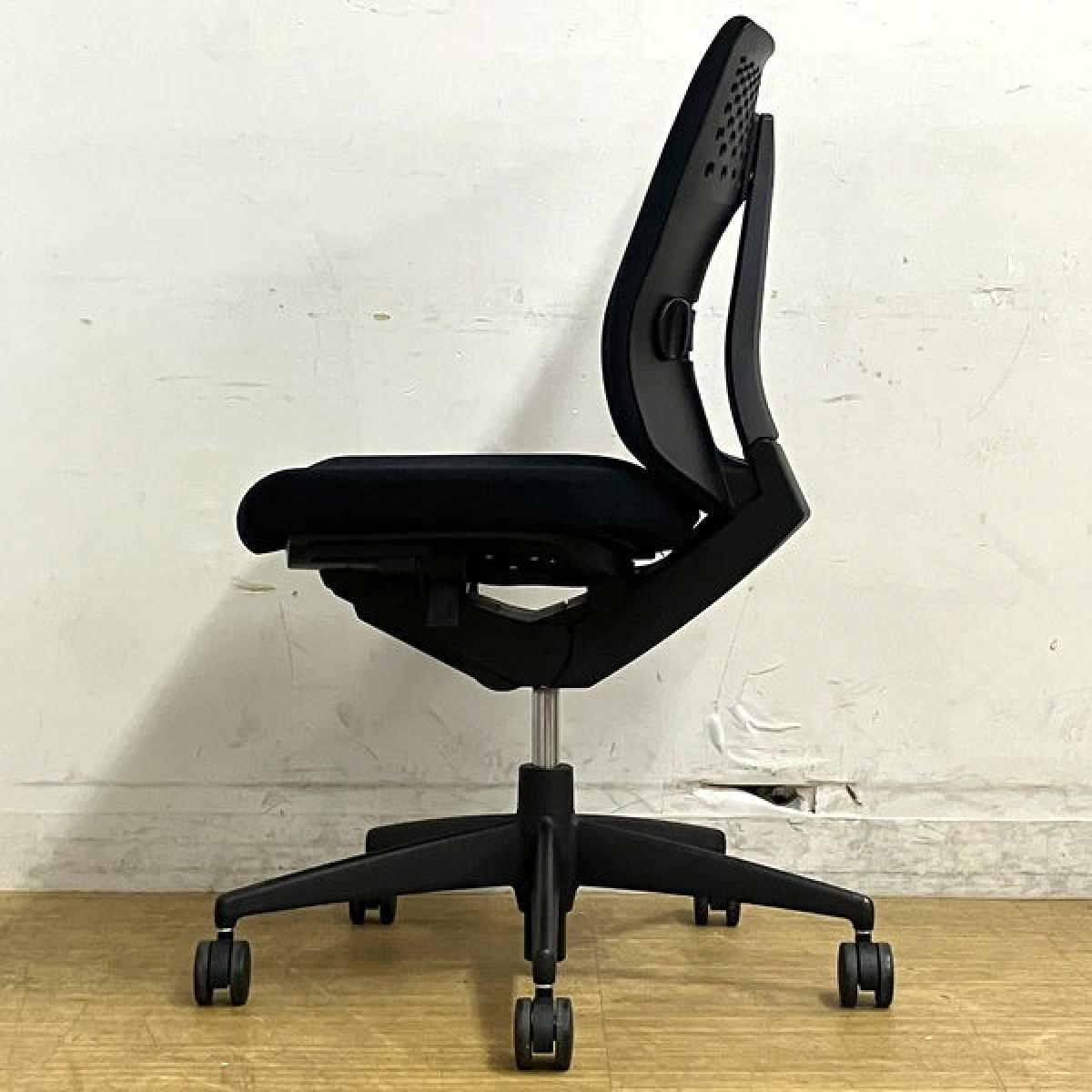 中古】ウィザード2 CRS-G1820F6 コクヨ/KOKUYO 肘無ローバックチェア