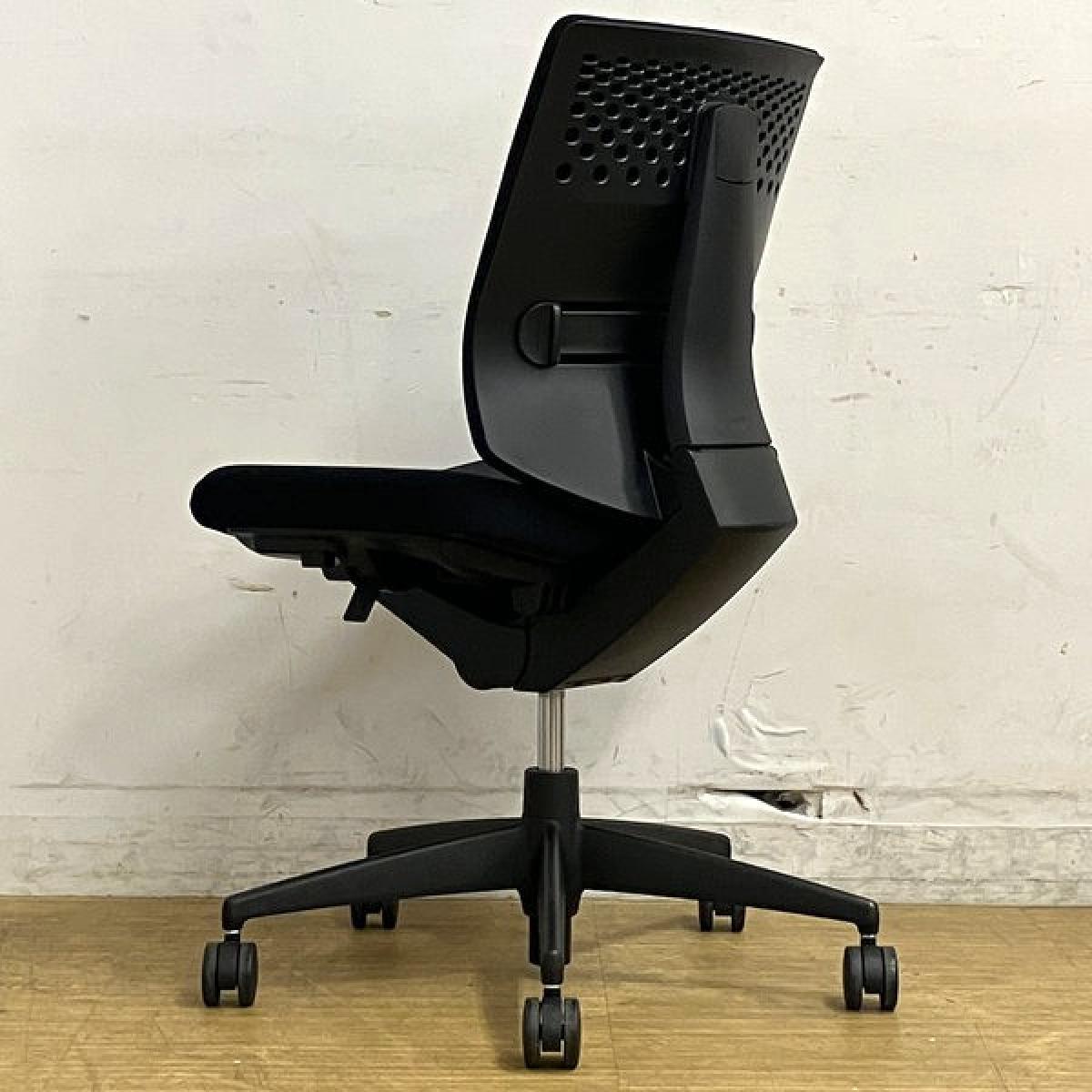 中古】ウィザード2 CRS-G1820F6 コクヨ/KOKUYO 肘無ローバックチェア