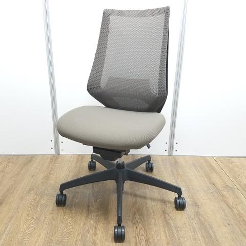 【中古】デュオラ メッシュ  コクヨ（KOKUYO） 肘無ハイバックチェア