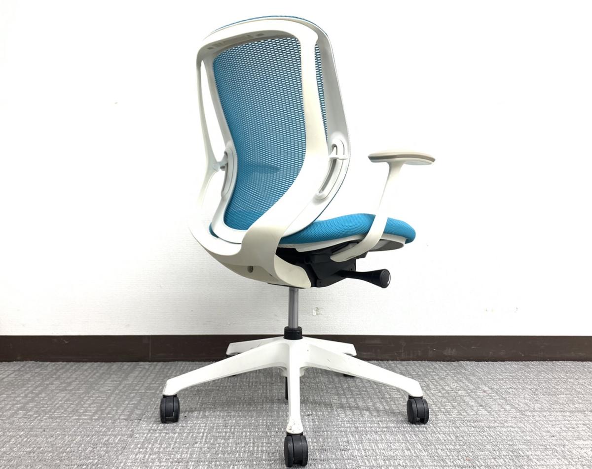中古】シルフィーメッシュ C681XW 5945 オカムラ/okamura 肘付ロー