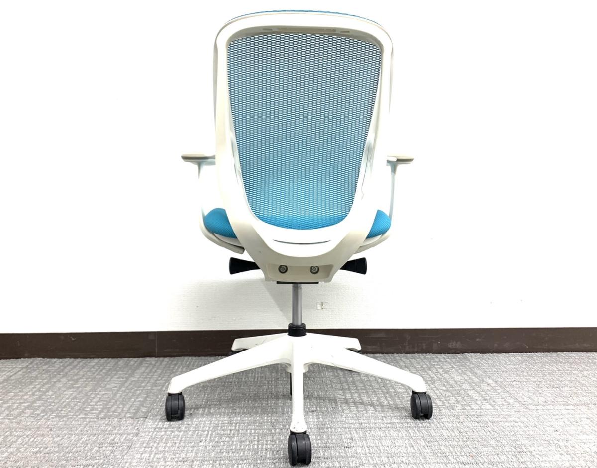 中古】シルフィーメッシュ C681XW 5945 オカムラ/okamura 肘付ロー