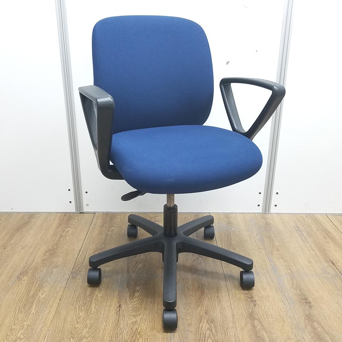 中古】ボニートチェア KT-140GK-T1N4 イトーキ/ITOKI 肘付ローバック 